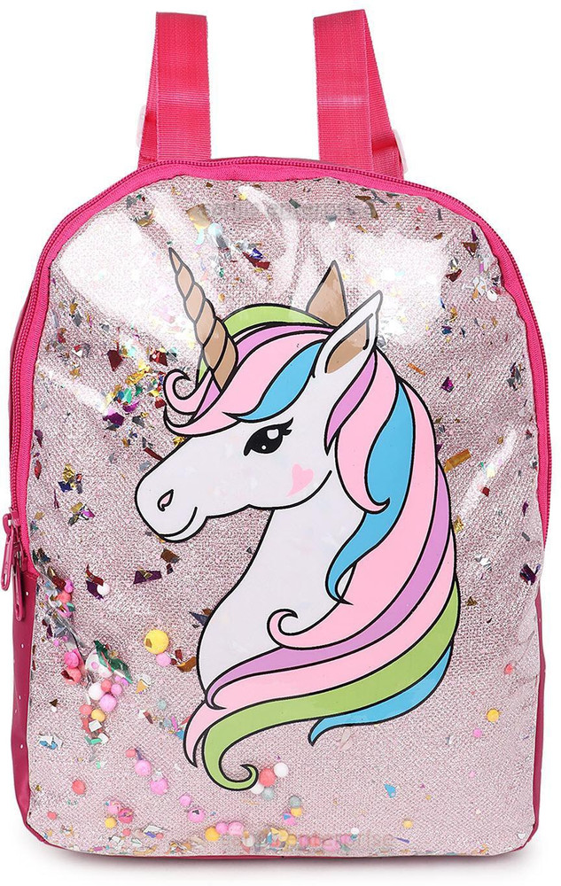 Unicorn glitter backpack clearance