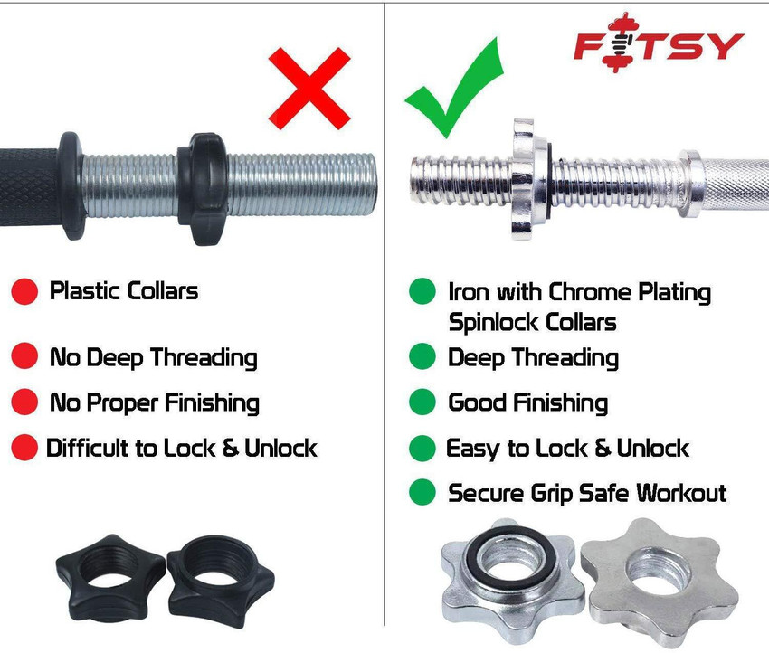 Fitsy dumbbell sale rod