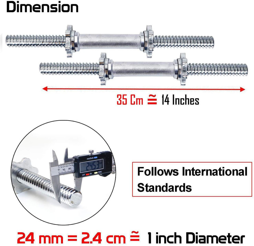 Fitsy clearance dumbbell rod