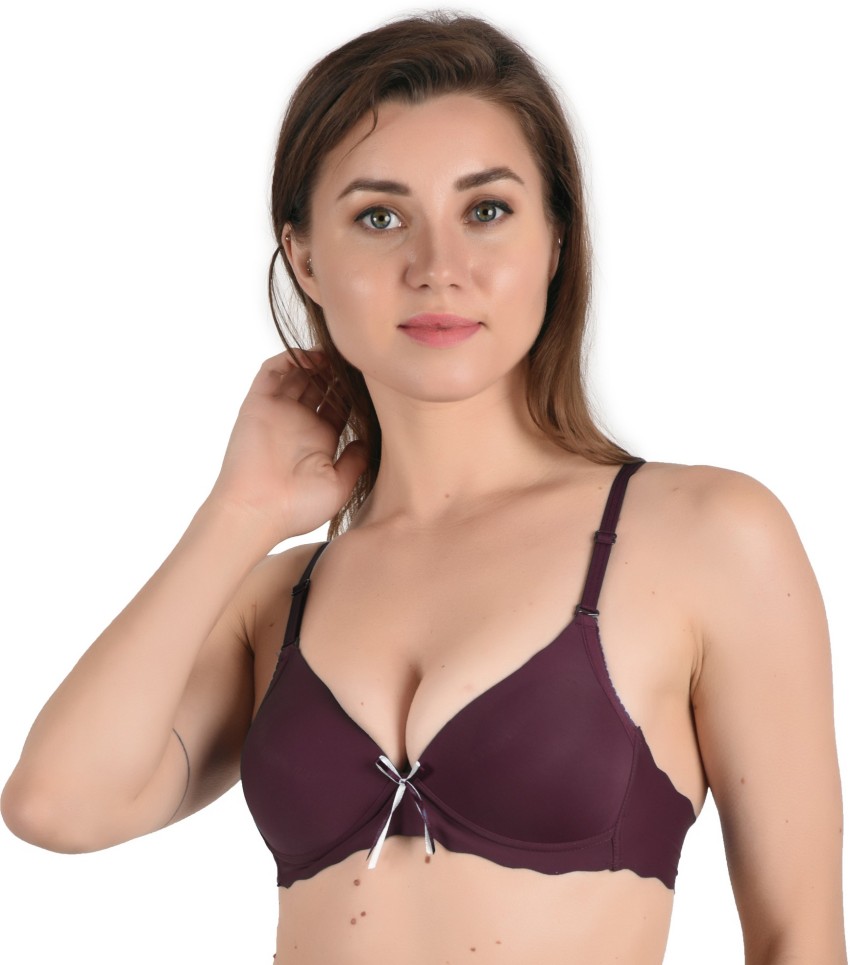 Florentyne women padded push up bra (Red)