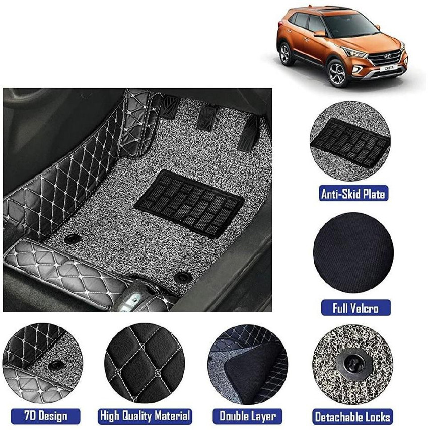 Hyundai creta deals floor mats