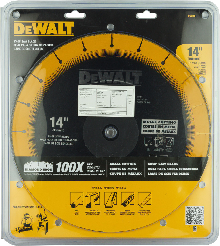 Dewalt 14 best sale metal chop saw