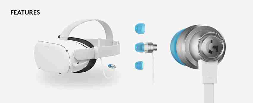 Oculus quest outlet 2 earbuds