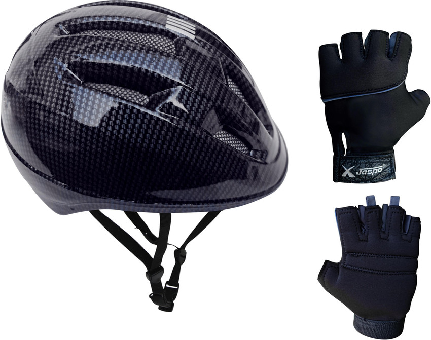 Cycle helmet discount and gloves