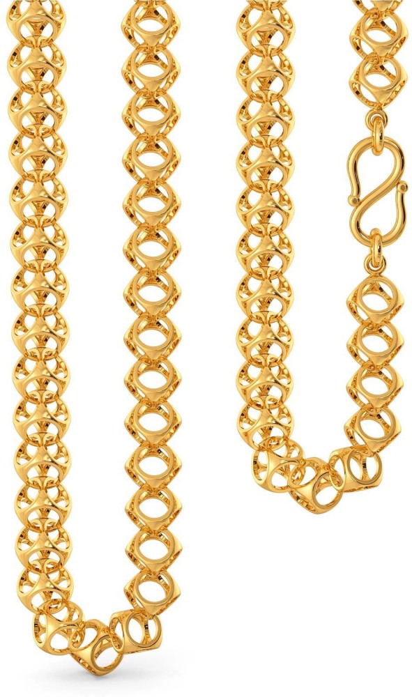 6mm Mens Lobster-Lock Rope Chain 14k Gold Plated – Monal Jewellery