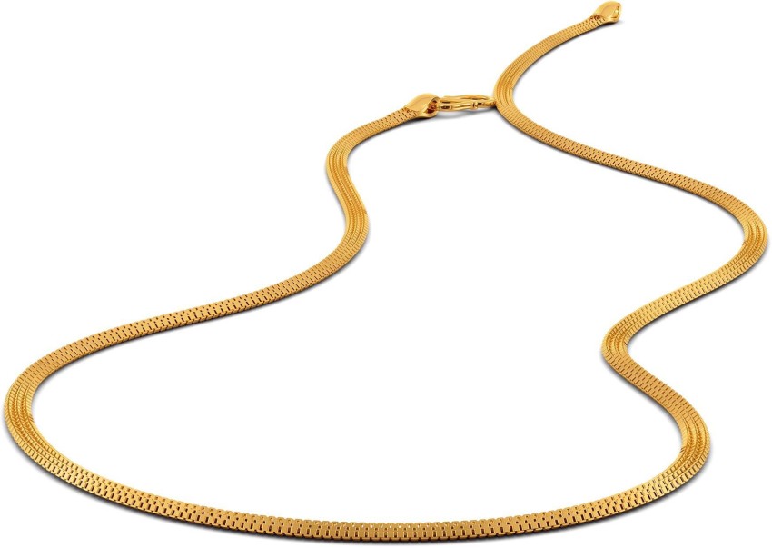 Melorra 22kt Triple Box chain Gold Chains Rope Chain Yellow Gold