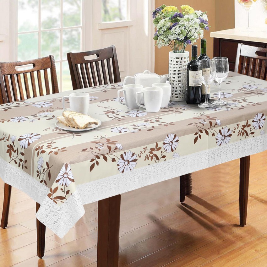 Flipkart dining table cover shop 6 seater