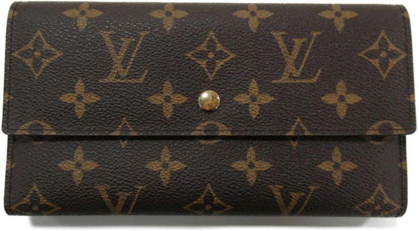 Leather wallet Louis Vuitton Brown in Leather - 30692394