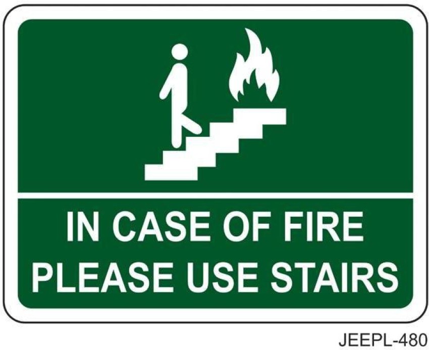 In Case of Emergency, Use Stairs