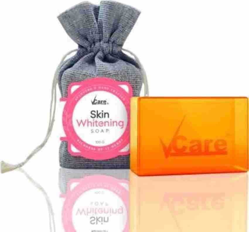 Vcare Skin Whitening Soap Pack of 4 4 x 100 g