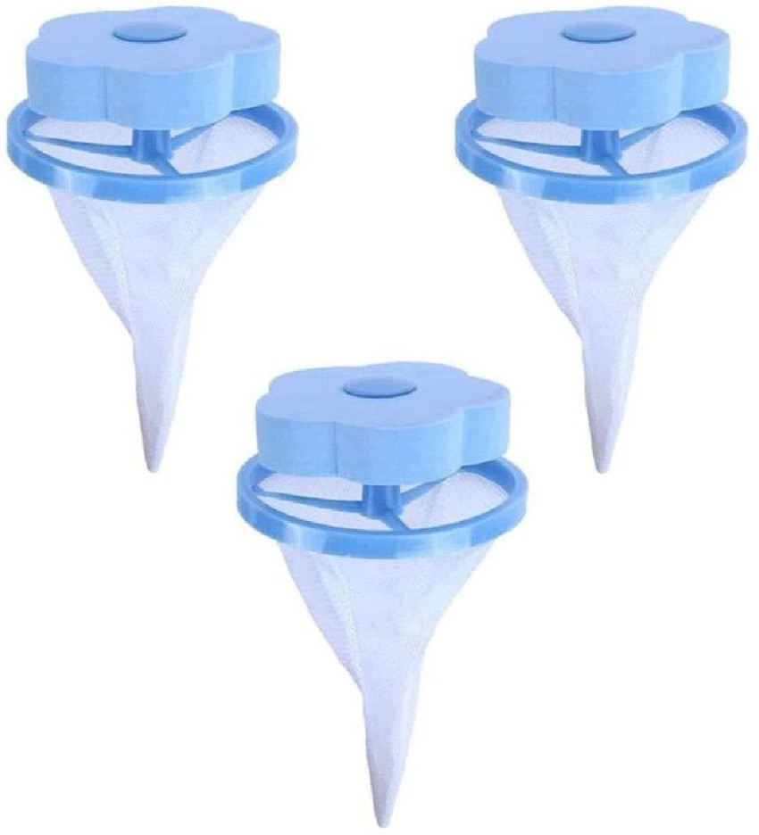 3pcs Reusable Washing Machine Lint Catcher Household Washing Machine Lint  Mesh Bag Hair Filter Net P