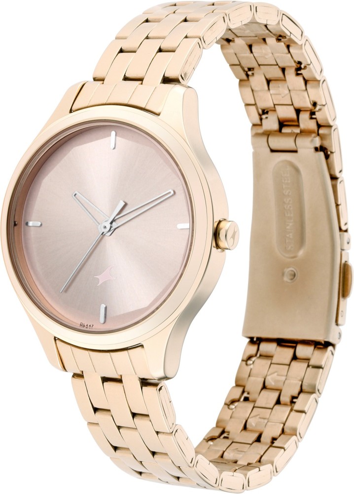 Fastrack watch golden online colour