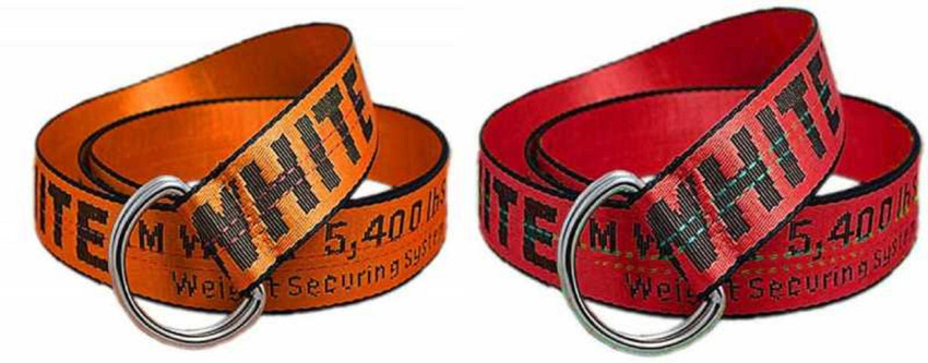 Off white belt orange hotsell