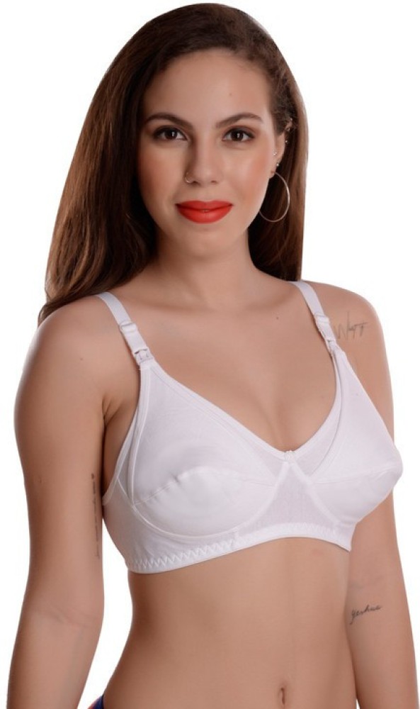 Plain Non-Padded Women Cream Cotton Bra, For Daily Wear, Size: 34 at Rs  35/piece in Delhi