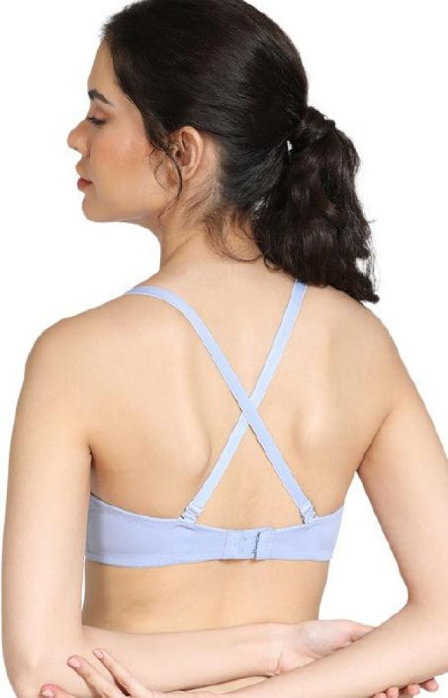 Beverly Poly Cotton Padded Underwired Push-Up -Blue Women Push-up Heavily  Padded Bra - Buy Beverly Poly Cotton Padded Underwired Push-Up -Blue Women  Push-up Heavily Padded Bra Online at Best Prices in India