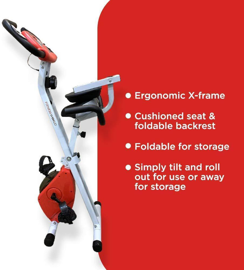 FITNESS WORLD Eazy Bike With 8 Level Magnetic Resistance For Home and Gym Indoor Cycles Exercise Bike Buy FITNESS WORLD Eazy Bike With 8 Level Magnetic Resistance For Home