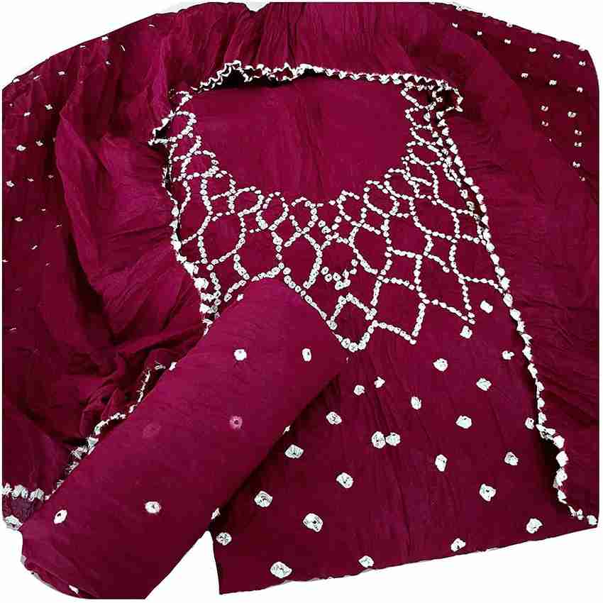 M S BANDHANI Cotton Silk Embellished Salwar Suit Material Price in India Buy M S BANDHANI Cotton Silk Embellished Salwar Suit Material online at Flipkart