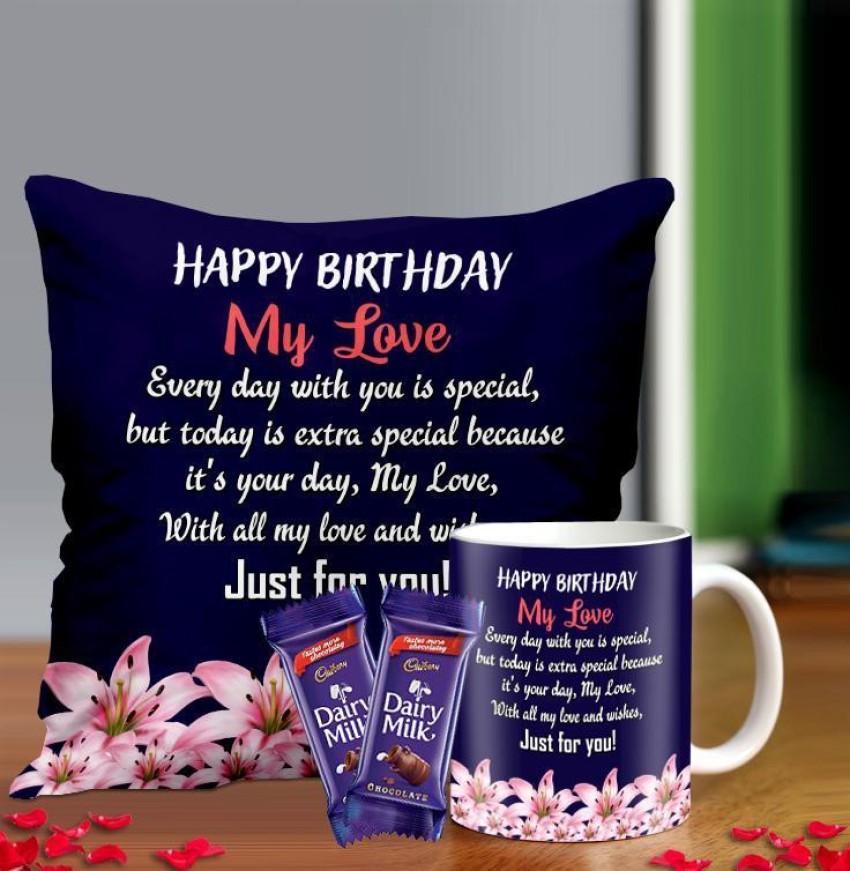 Buy ME & YOU Birthday Gifts for Husband, Birthday Gifts for Boyfriend, Birthday  Gifts, Husband birthday gifts, birthday cushion, gift for men for birthday  special, (12-12 Inch) Online at Low Prices in