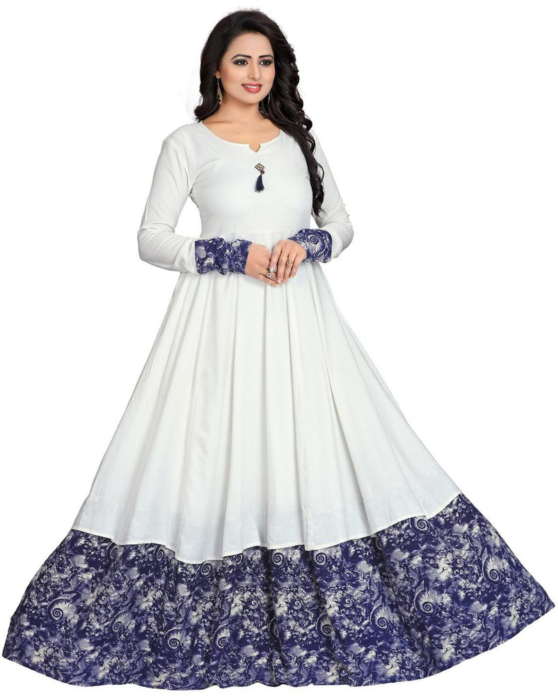 NK DESIGN Anarkali Gown Price in India  Buy NK DESIGN Anarkali Gown online  at Flipkartcom
