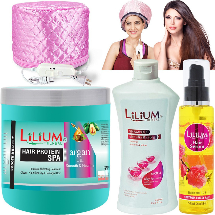 LILIUM Best Hair Treatment Spa Kit For Silky Radiant Hair. GC1519