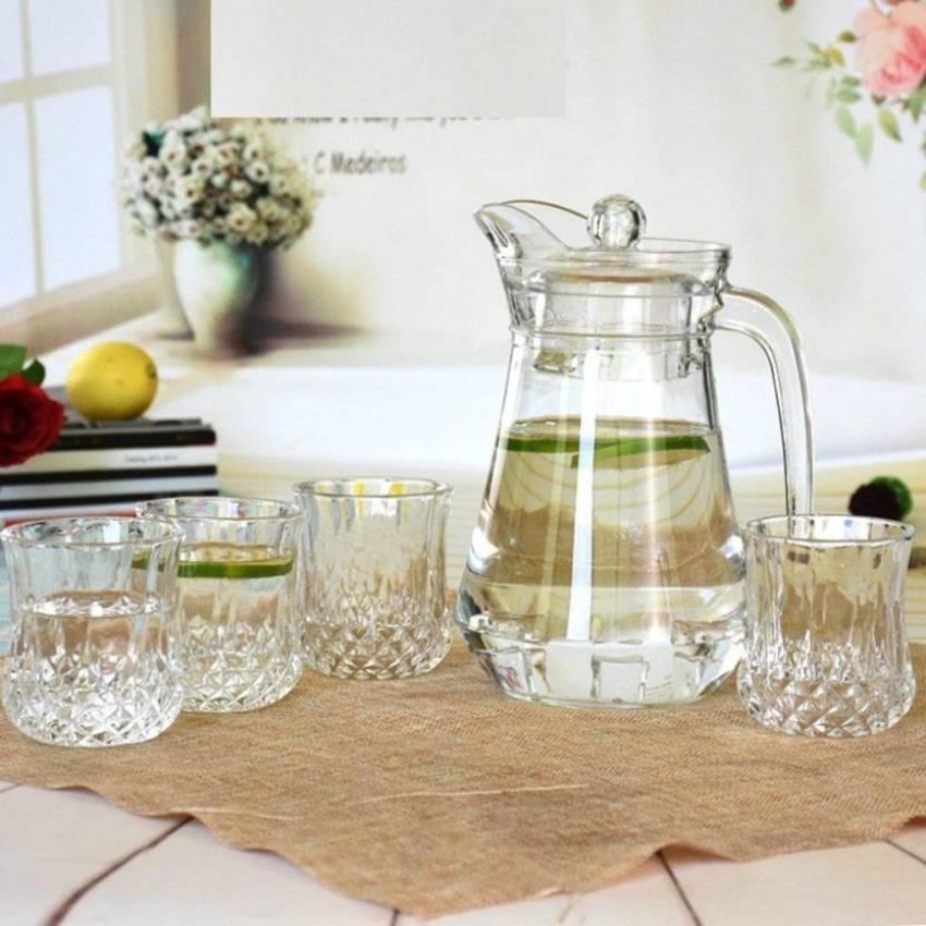 Glass Water Pitcher Glass Water Jug Glass Juice Jug Coffee Jug Glassware  Glass Pitcher - China Glassware Glass Pitcher and Glass Water Pitcher price