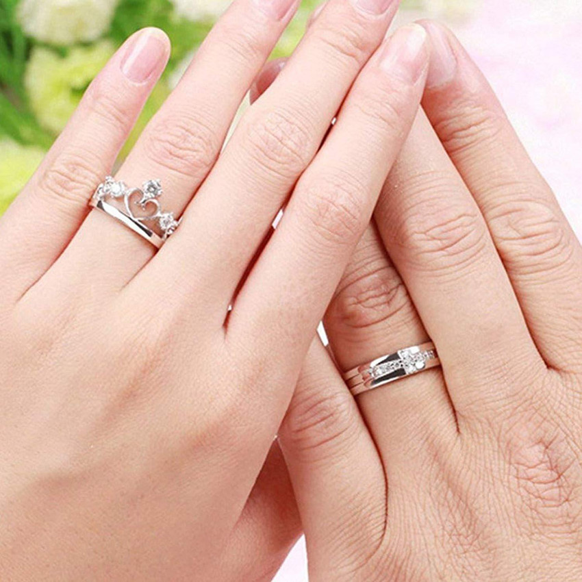 Platinum engagement rings discount for couples