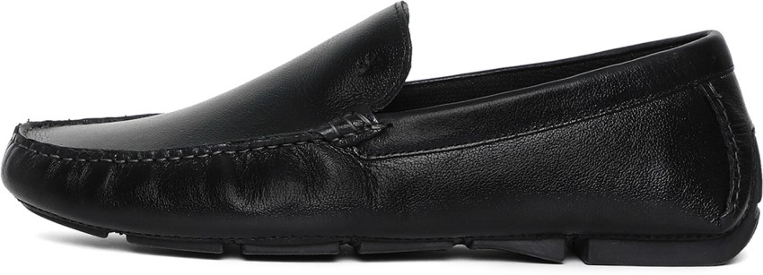 Buy Fortune Men's (Black) Classic Loafer Shoes RLE-102 By Liberty