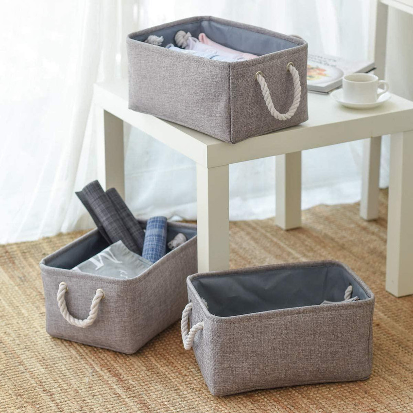 Clothing sale storage basket