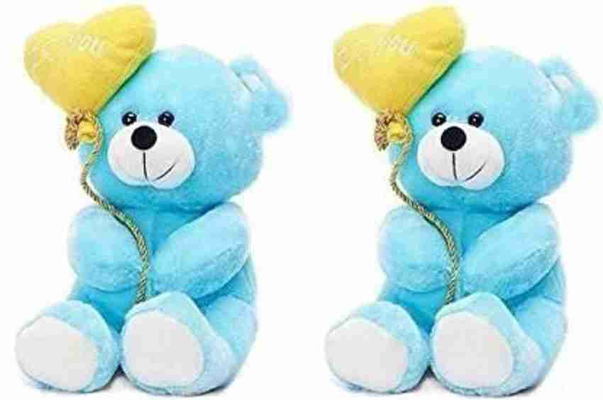 Small blue teddy sales