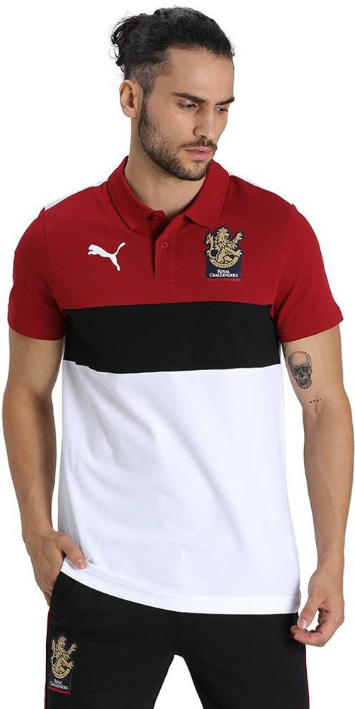 PUMA Colorblock Men Polo Neck White T Shirt Buy PUMA Colorblock Men Polo Neck White T Shirt Online at Best Prices in India Flipkart