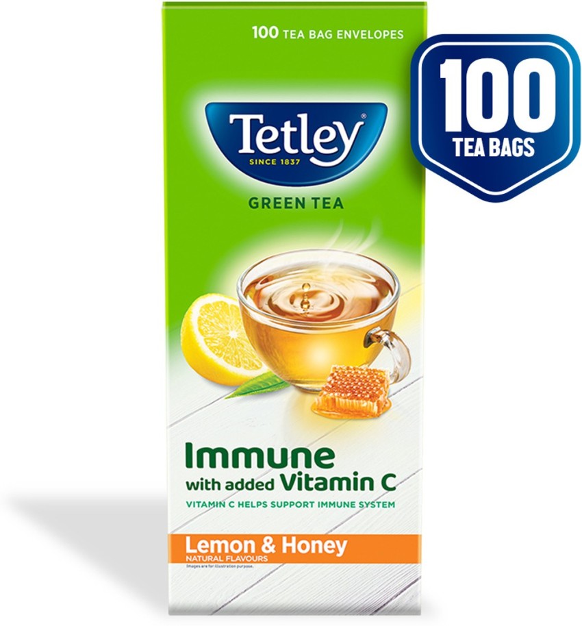 Tetley Lemon and Honey Green Tea Bags Box Price in India  Buy Tetley Lemon  and Honey Green Tea Bags Box online at Flipkartcom