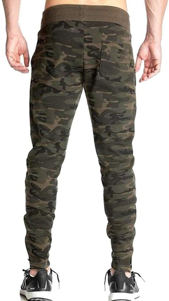 Men's Military Print Jogger Style Track Pant
