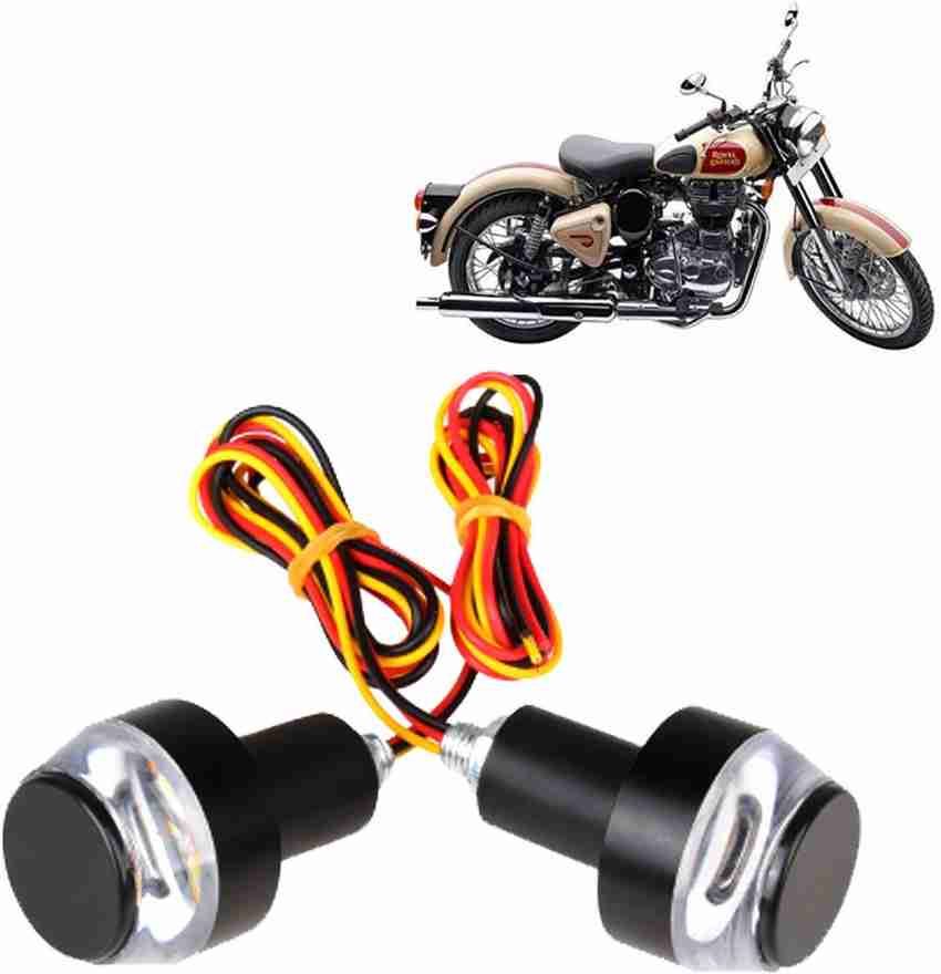 Delhismart SLNWOHL 100 Bullet 500 Bike Turn Signal Grip Side