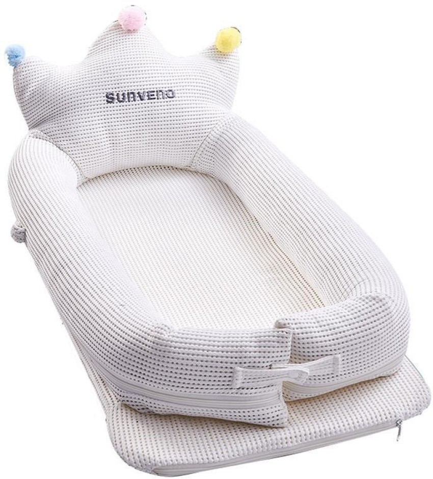 Infant Newborn Baby Lounger Portable Baby Nest Bed for Girls Boys Cotton  Crib Toddler Bed Baby Nursery Carrycot Co Sleeper Bed