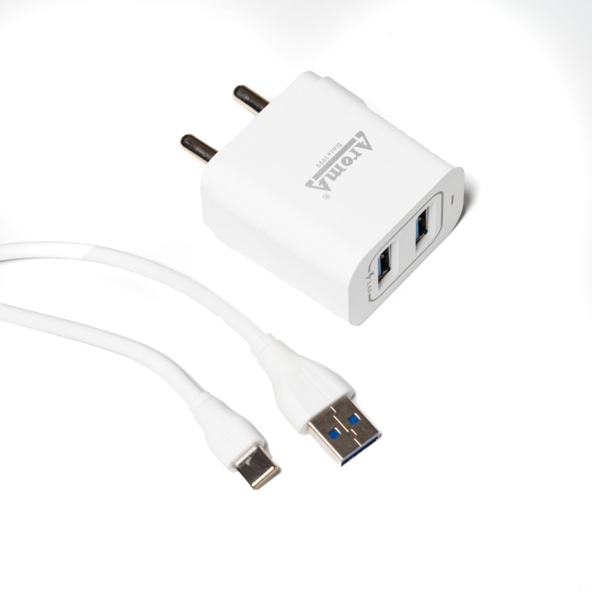 Aroma 3.1 A Multiport Mobile Charger with Detachable Cable - Aroma 