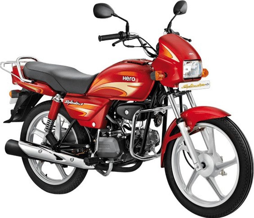 Hero honda shop splendor red