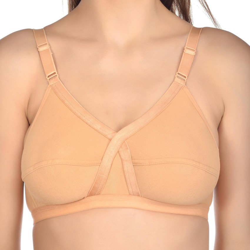 L Fashion Women's Cotton Blended Non Padded Non-Wired Regular Bra Women  T-Shirt Non Padded Bra - Buy L Fashion Women's Cotton Blended Non Padded  Non-Wired Regular Bra Women T-Shirt Non Padded Bra