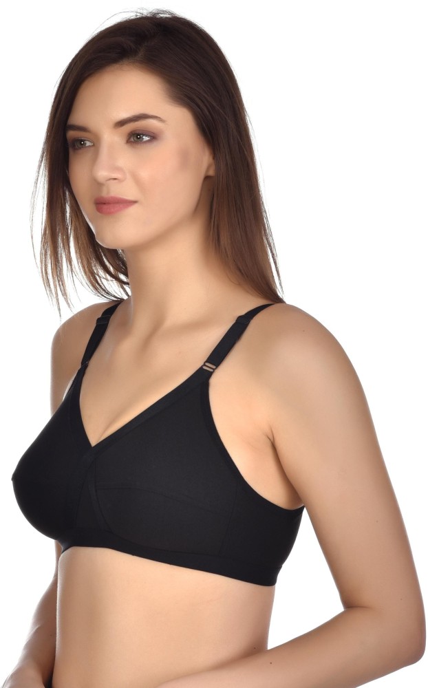 L Fashion Women's Cotton Blended Non Padded Non-Wired Regular Bra Women  T-Shirt Non Padded Bra - Buy L Fashion Women's Cotton Blended Non Padded Non -Wired Regular Bra Women T-Shirt Non Padded Bra