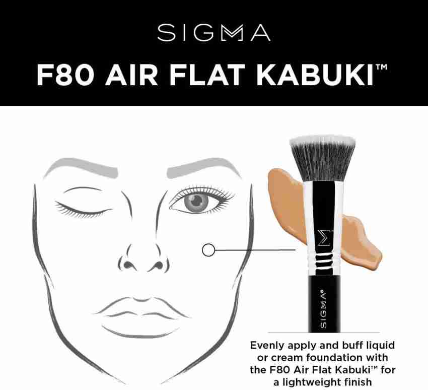 Sigma Beauty F80 Air Flat Kabuki