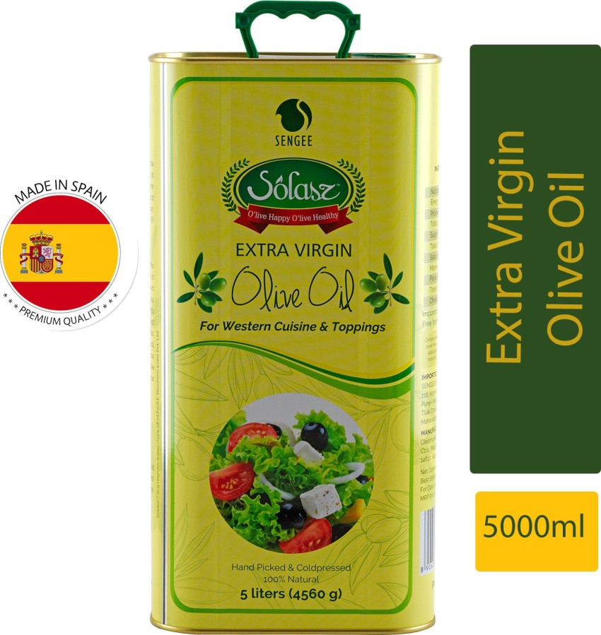 Extra Virgin Olive Oil 5L  Cold-Pressed & Unrefined Olive Oil