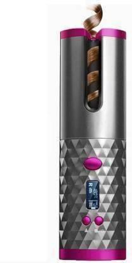 RELAC USB Rechargeable Automatic Wireless Electric Hair Curler L R