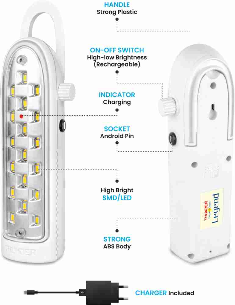 Eye Bhaskar 24 Led With Charger Emergency Light With Portable Handle And  Rechargeable Charging Time: 2 Hours at Best Price in Tamluk