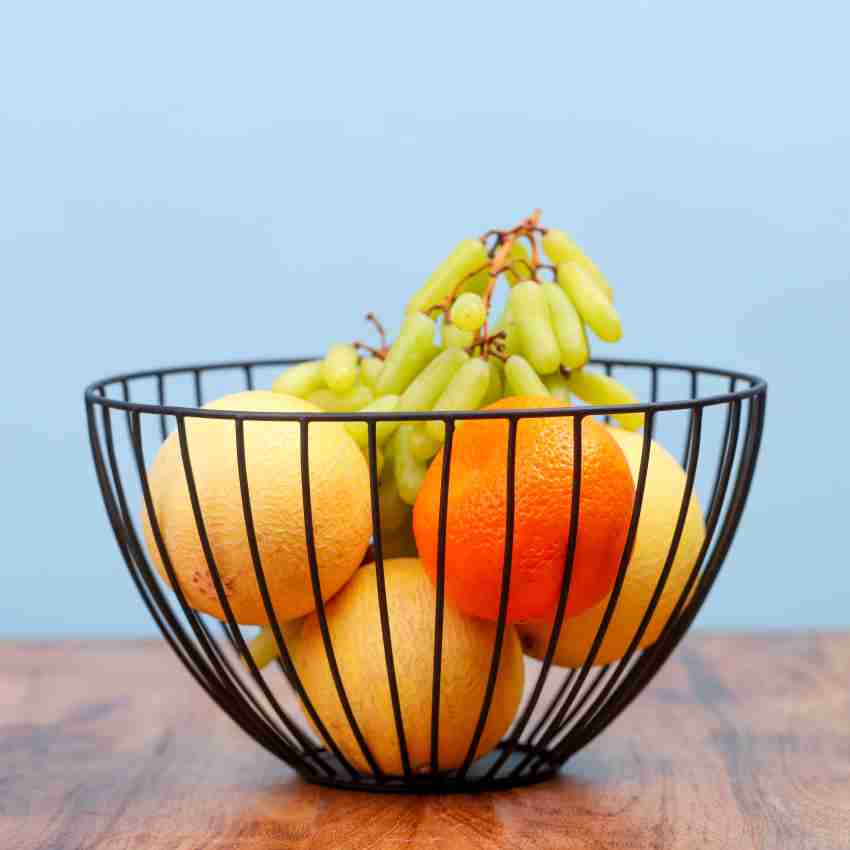 Fruit Basket, 304 Stainless Steel Fruit Bowl, Countertop Fruit