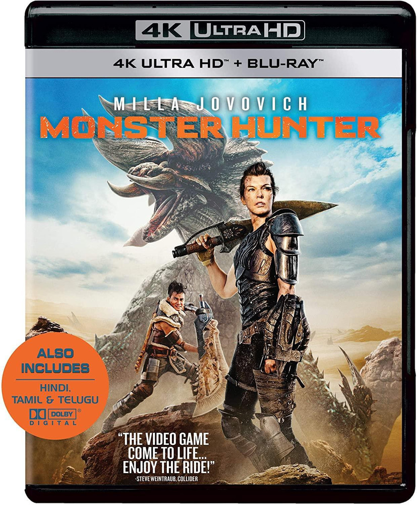 Monster Hunter 4K UHD HD 2 Disc Price in India Buy Monster