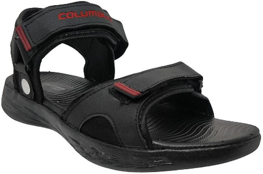 COLUMBUS Men Black Sandals Buy COLUMBUS Men Black Sandals Online
