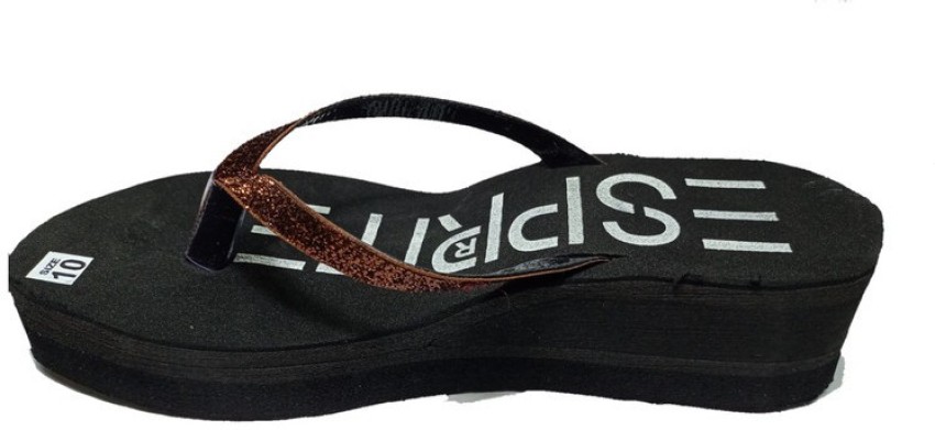 Bebe wedge flip online flops