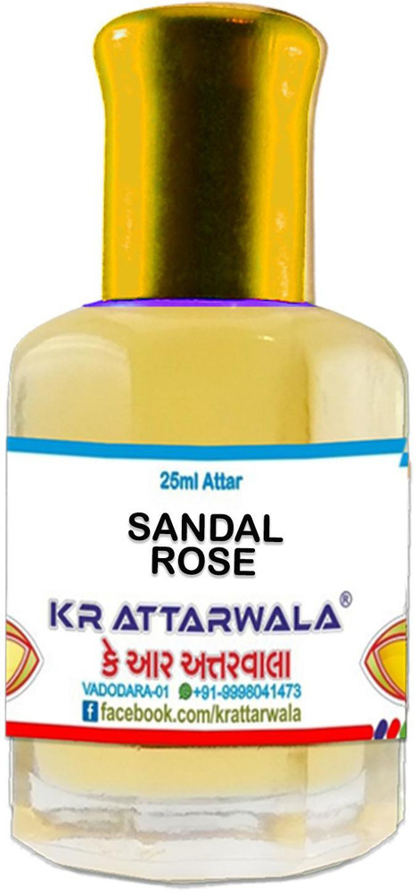 Sandal shop rose attar