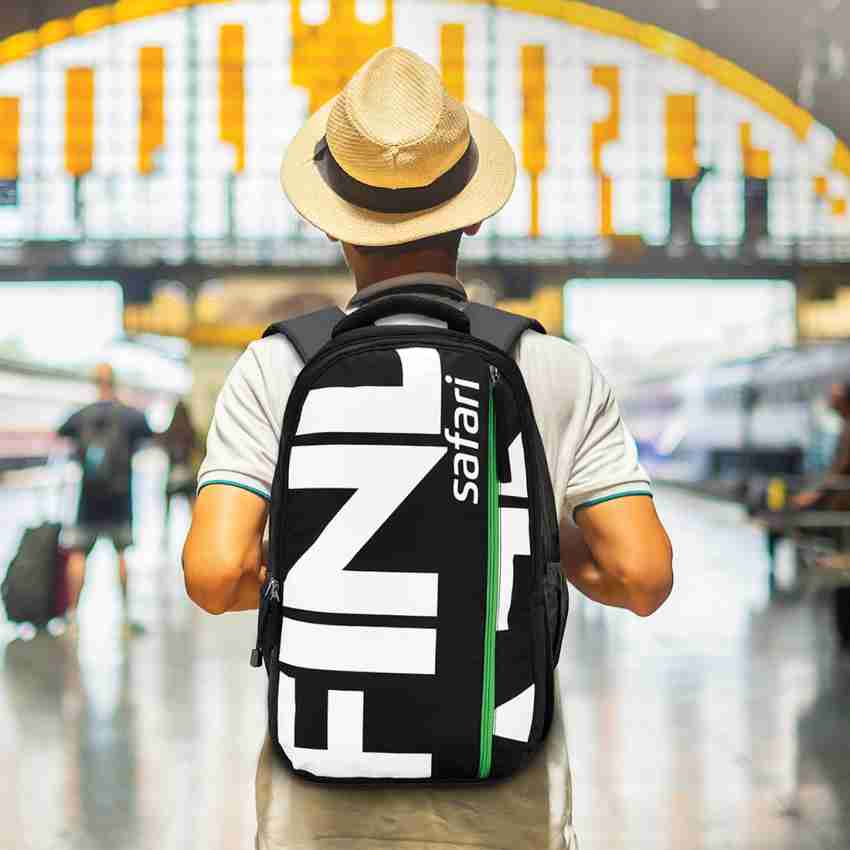 SAFARI FIND 23.5 L Backpack Black Price in India Flipkart