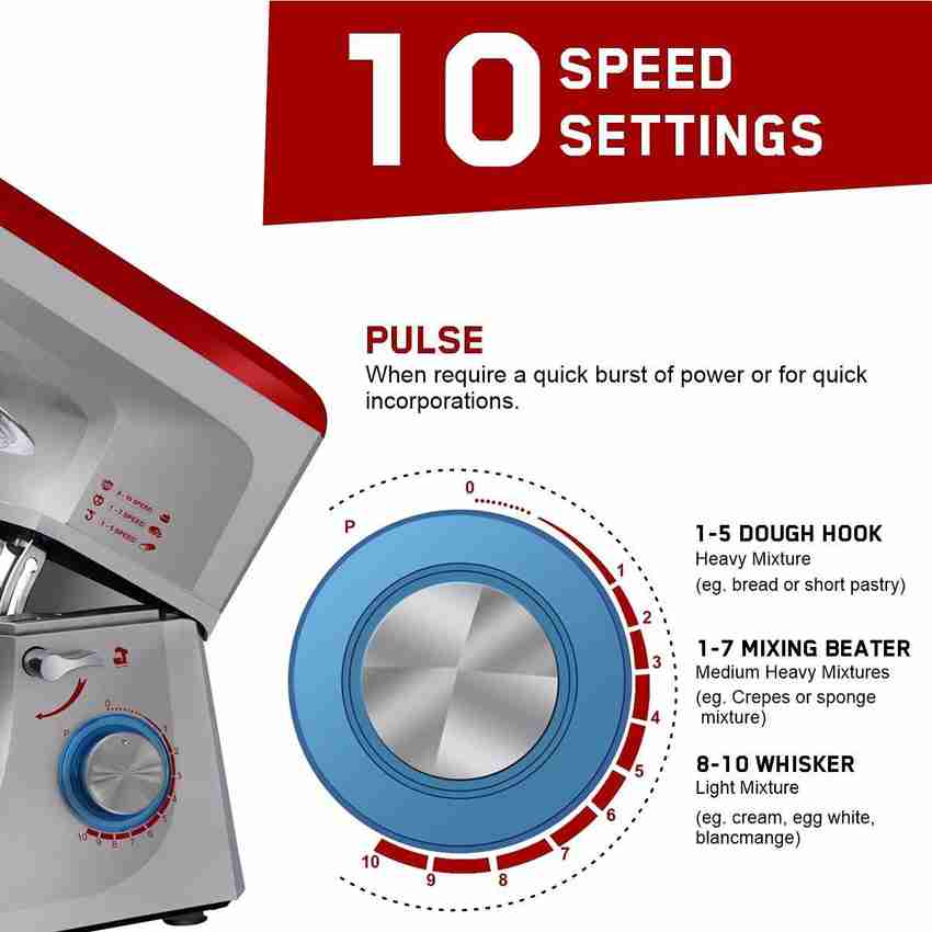 Inalsa 1400 watt store stand mixer