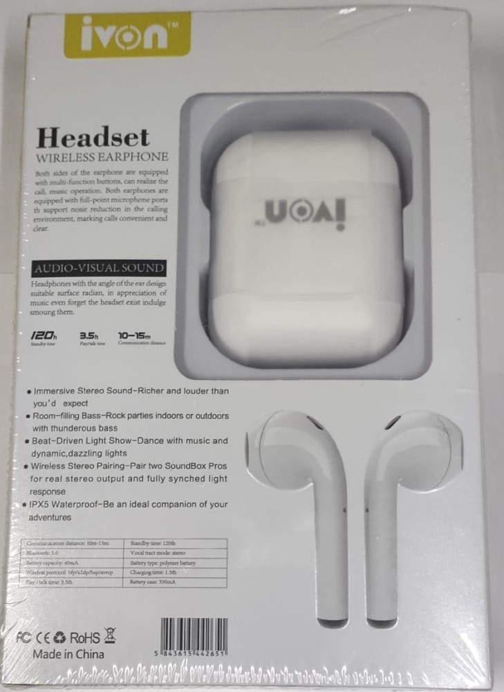 Ivon best sale bluetooth headset